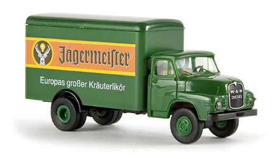 Грузовой автомобиль MAN 635 Koffer "Jägermeister"