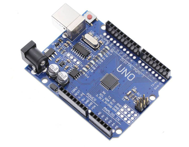 Контроллер UNO R3 ATmega328p CH340 USB-B Arduino совместимый