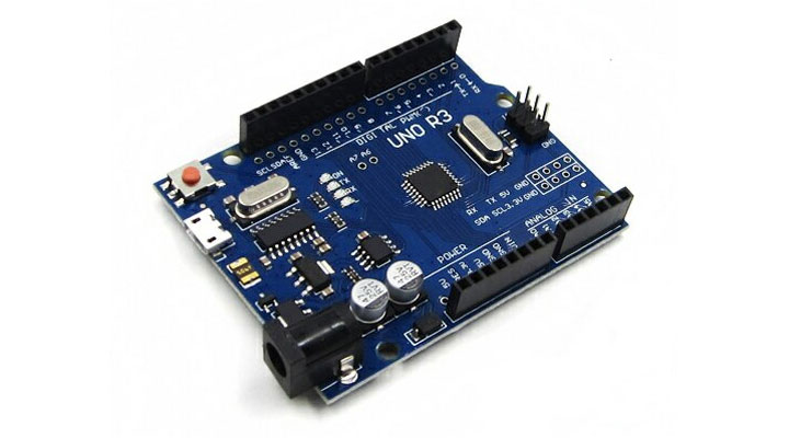 Контроллер UNO R3 ATmega328p CH340 micro-USB Arduino совместимый