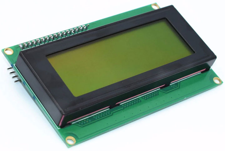 Дисплей Символьный LCD2004 I2C Зеленый