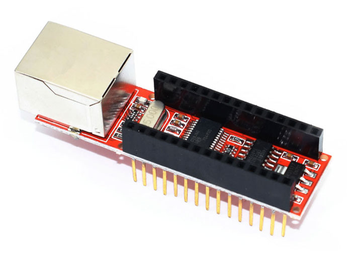 Ethernet шилд ENC28J60 для Arduino Nano