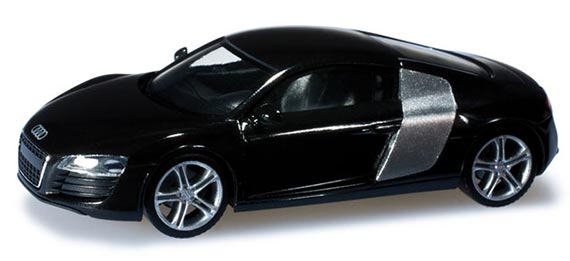Автомобиль Audi R8, черный