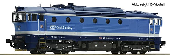 Дизельный локомотив Rh 754 CD           