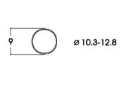 Фрикционные кольца AC, 10,3 - 12,8 mm диаметр, 10 штук